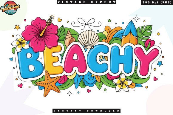 Download Colorful Summer Vacation Beach PNG - Vacation Collection