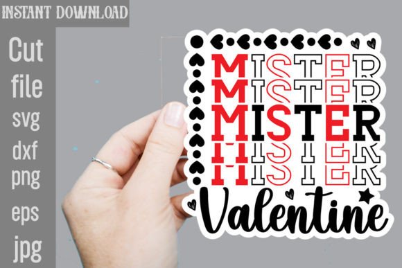 Download Mister Valentine SVG Sticker Designs - Sticker design Collection
