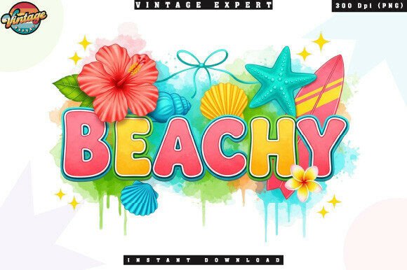 Download Colorful Summer Vacation Beach PNG - Vacation Collection